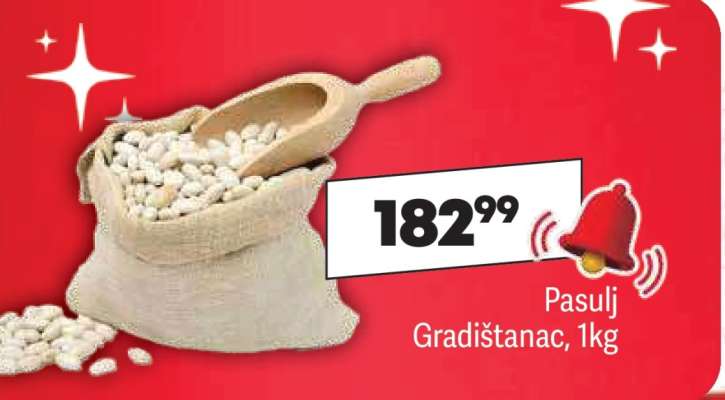 Pasulj Gradištanac, 1kg