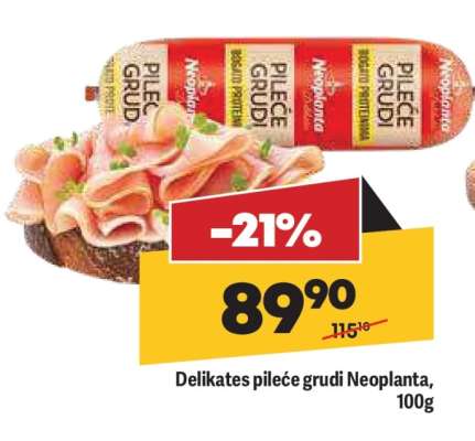 Delikates pileće grudi Neoplanta 100g