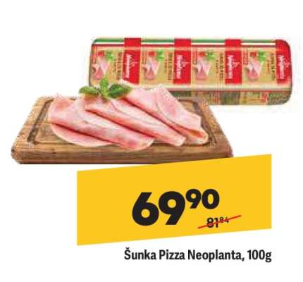 ŠUNKA PIZZA Neoplanta 100g