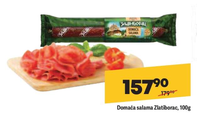Domaća salama Zlatiborac 100g