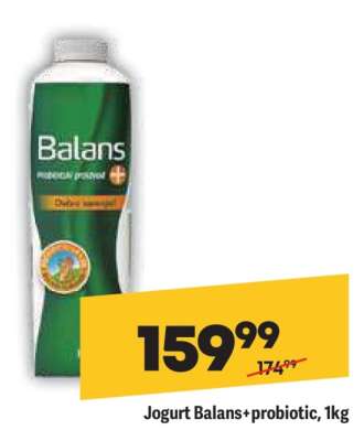 Jogurt Balans+ probiotic 1kg