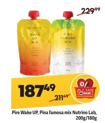 Pire Wake UP, Pina famosa mix Nutrino Lab, 200g/180g