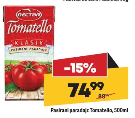 Pasirani paradajz Tomatello 500ml