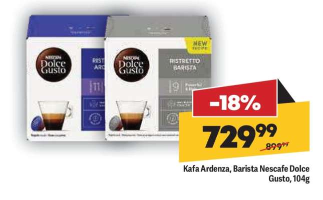 Kafa Ardenza, Barista Nescafe Dolce Gusto, 104g