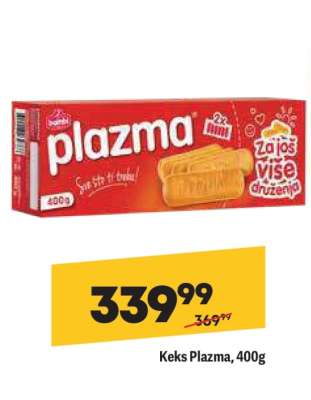 Keks Plazma 400g