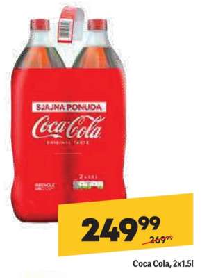 Coca Cola 2x1.5L