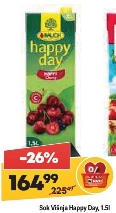 Sok Višnja Happy Day, 1,5l