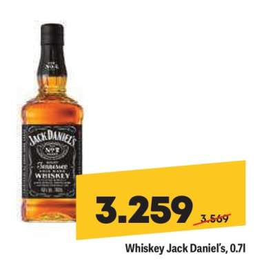 Whiskey Jack Daniel's, 0.7l