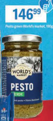 Pesto green World's market, 190g