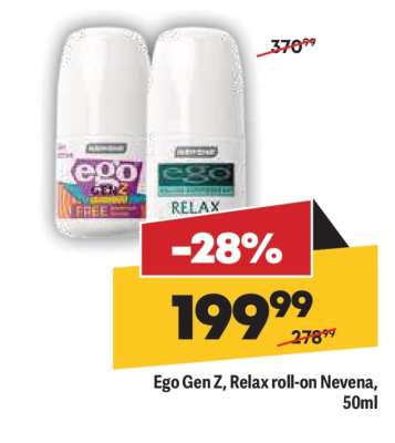 Ego Gen Z, Relax roll-on Nevena, 50ml
