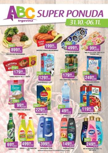 ABC Trgovina katalog - 31.10.2025 - 06.11.2025.