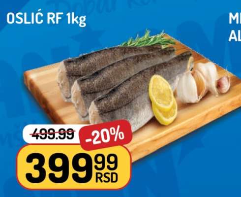Oslić rf 1kg