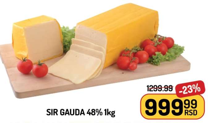 SIR GAUDA 48% 1kg