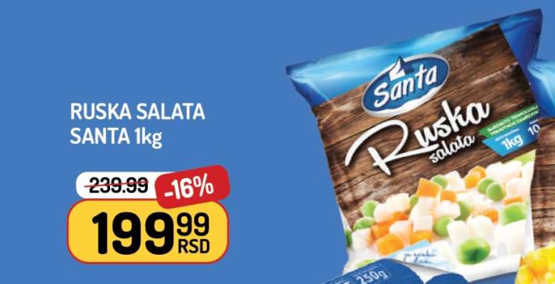 RUSKA SALATA SANTA 1kg