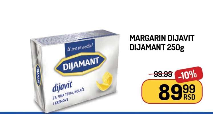 Margarin DijaVit Dijamant 250g