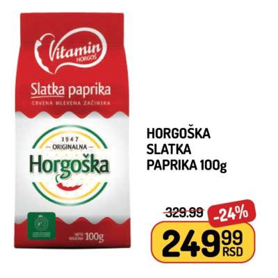 Horgoška Slatka Paprika 100g