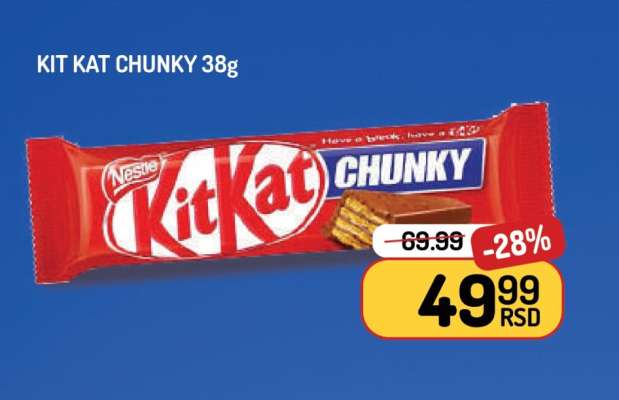 KIT KAT CHUNKY 38g