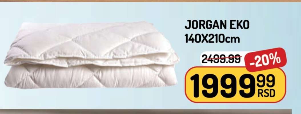 Jorgan EKO 140x210cm
