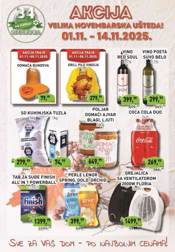 Sinagoga katalog - 01.11.2025 - 14.11.2025.