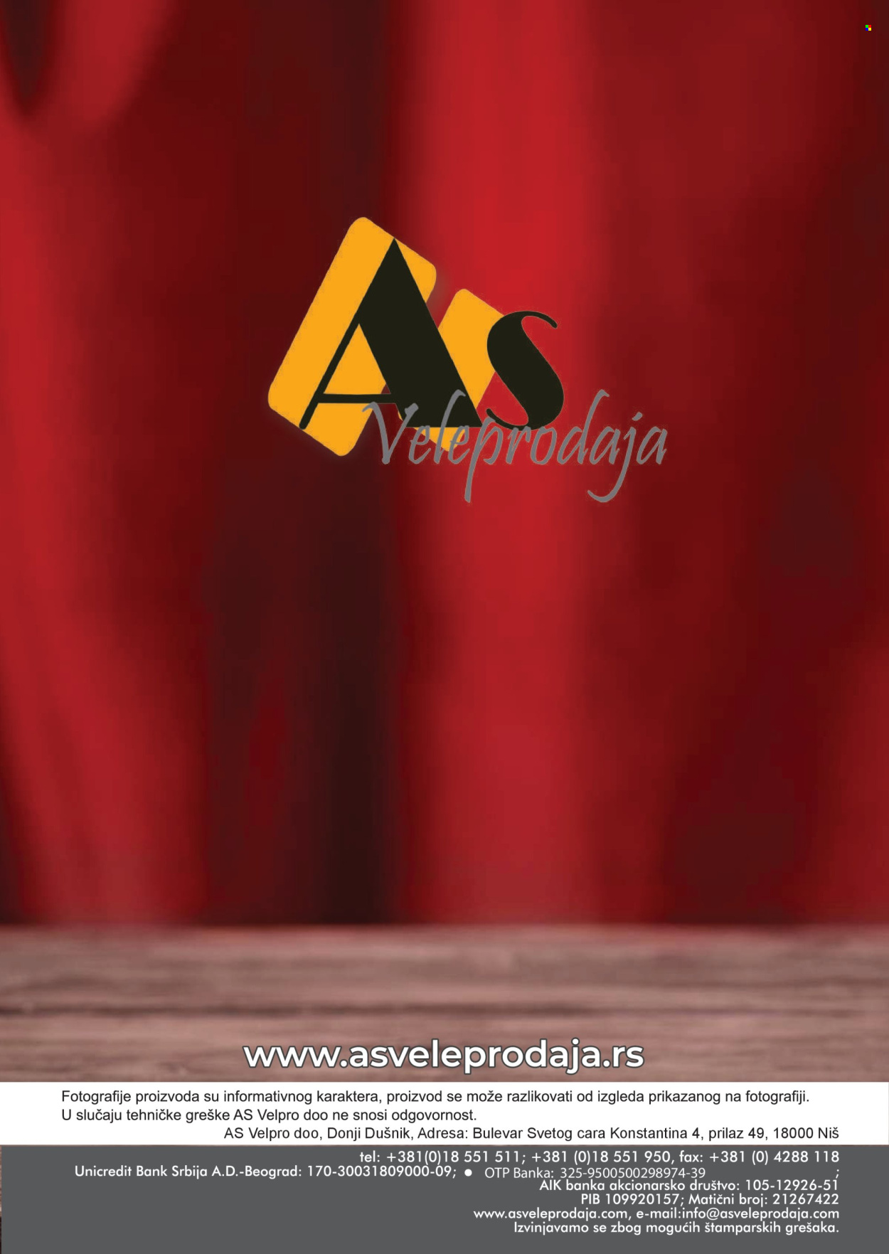 AS Veleprodaja katalog - 01.11.2025 - 30.11.2025. Stranica 20