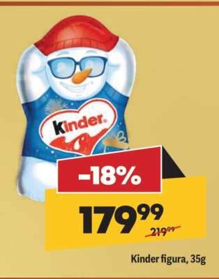 Kinder figura, 35g