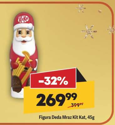 Figura Deda Mraz Kit Kat, 45g