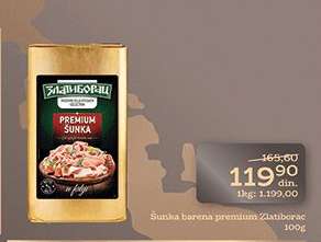Šunka barena premium Zlatiborac