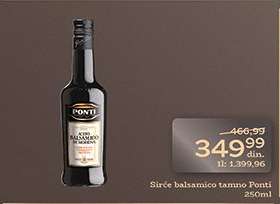 Sirće balsamico tamno Ponti