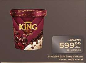 Sladoled čaša King Frikom