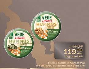Namaz hummus Carnex 95g