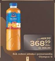 Sok cedení jabuka i pomorandža Olympus 1l
