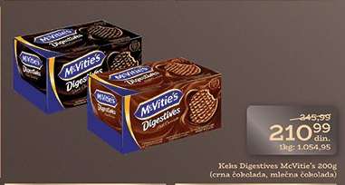 Keks Digestives McVitie’s 200g