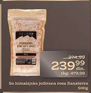 So himalajska jodirana roza Sanaterra