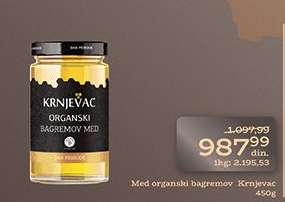 Med organski bagremov Krnjevac