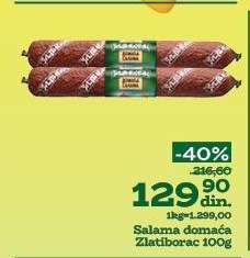 Salama domaća Zlatiborac 100g