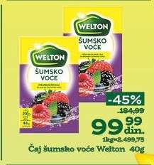 Čaj šumsko voće Welton 40g