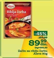 Začin za riblju čorbu Aleva 90g