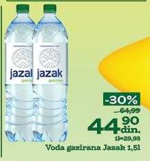 Voda gazirana Jazak 1,5l