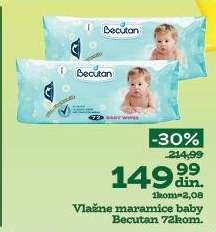 Vlažne maramice baby Becutan 72kom.