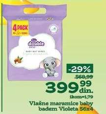 Vlažne maramice baby badem Violeta