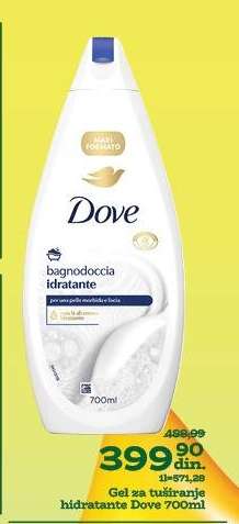 Gel za tuširanje hidratante Dove 700ml