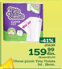Ubrus picnic Teta Violeta