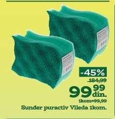 Sunder puractiv Vileda 1kom.