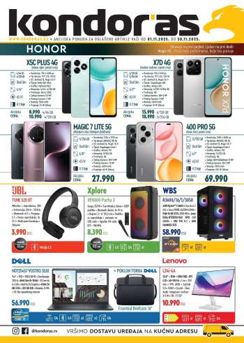 Kondor As katalog - 01.11.2025 - 30.11.2025.