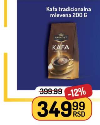 Kafa tradicionalna mlevena 200 G