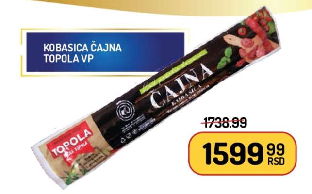 Kobasica Čajna Topola VP