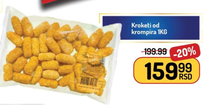 Kroketi od krompira 1KG