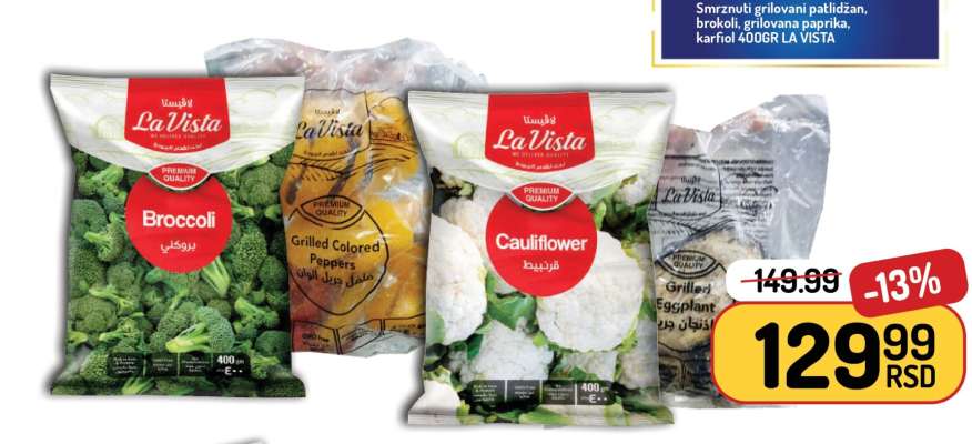 La Vista Frozen Vegetables