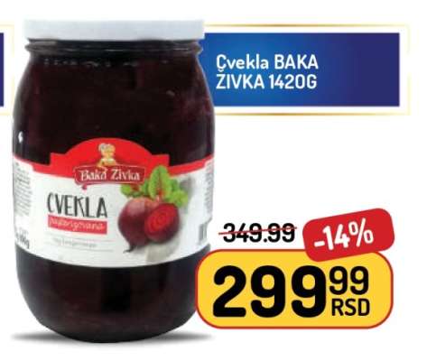 Cvekla BAKA ŽIVKA 1420G