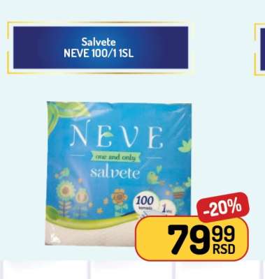 Salvete NEVE 100/1 1SL
